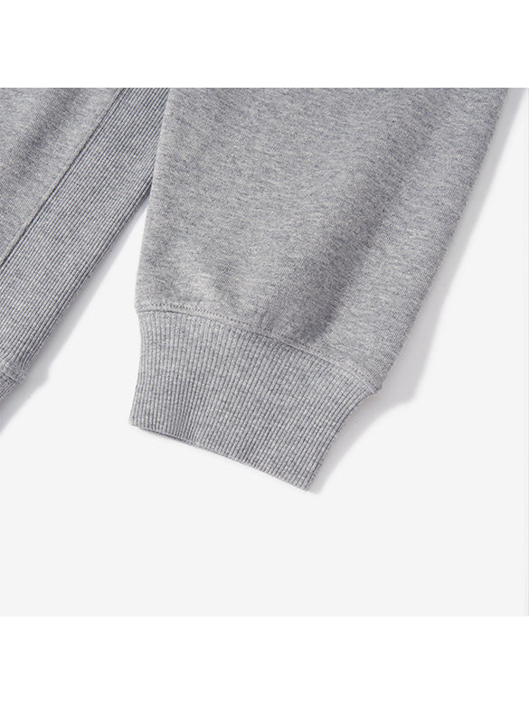 Cat Printed One-shoulder Sweatshirt