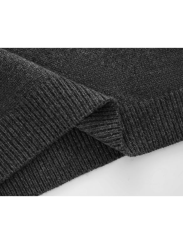 Bi-color Piping Polo Knit