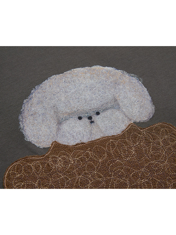 3D Embroidery Character T-shirt