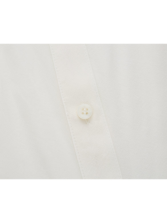 Bow-tie Gather Blouse