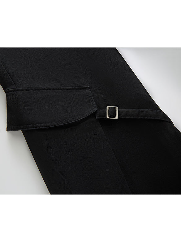 Strap Design Cargo Pants