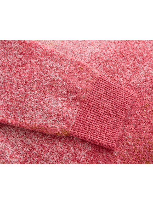 Graduation Color Knit Top