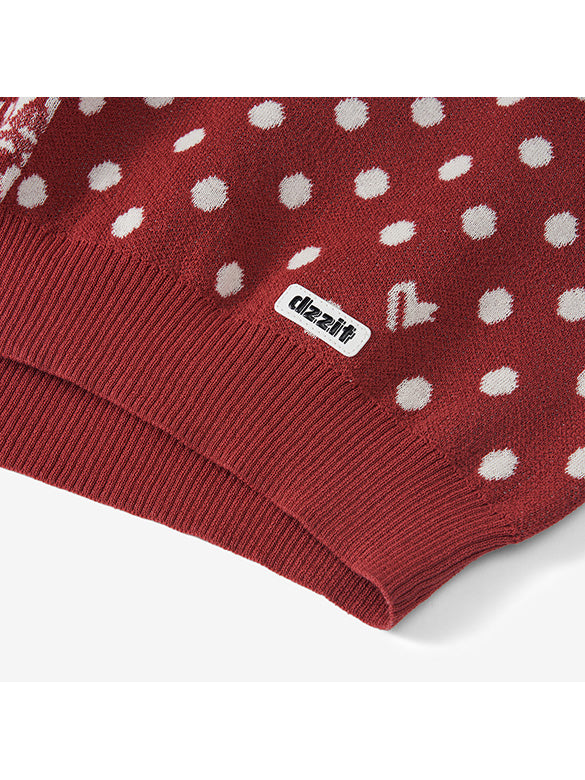 Mixed Pattern Knit Vest