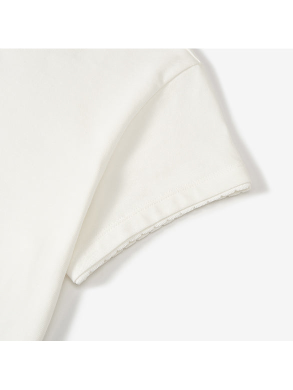 Pearl Neckless Combination T-shirt