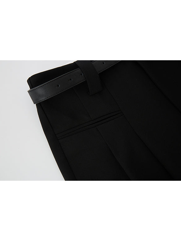 Belted Slacks Pants
