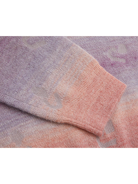 Monogram Stripe Gradation Knit