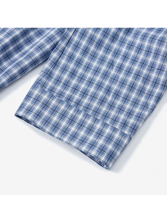 Plaid Shirt Blouson