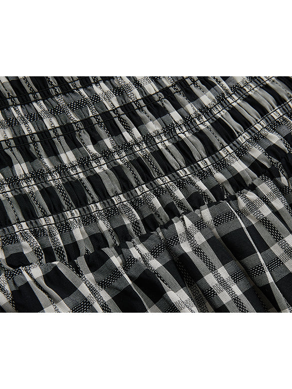Plaid Bare Dress