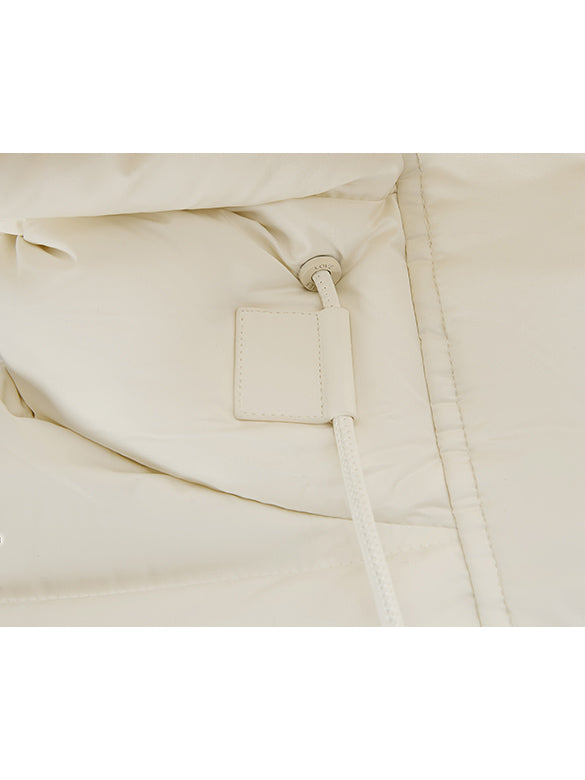 Tweed Combination Down Jacket