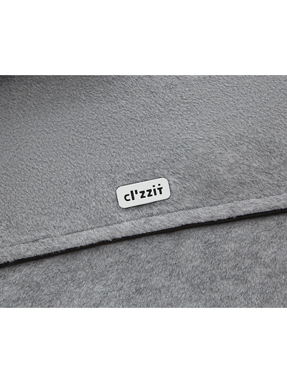 Bi-color Line Zipper Fleece Outer