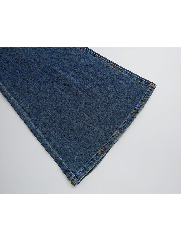 Flare Denim Pants