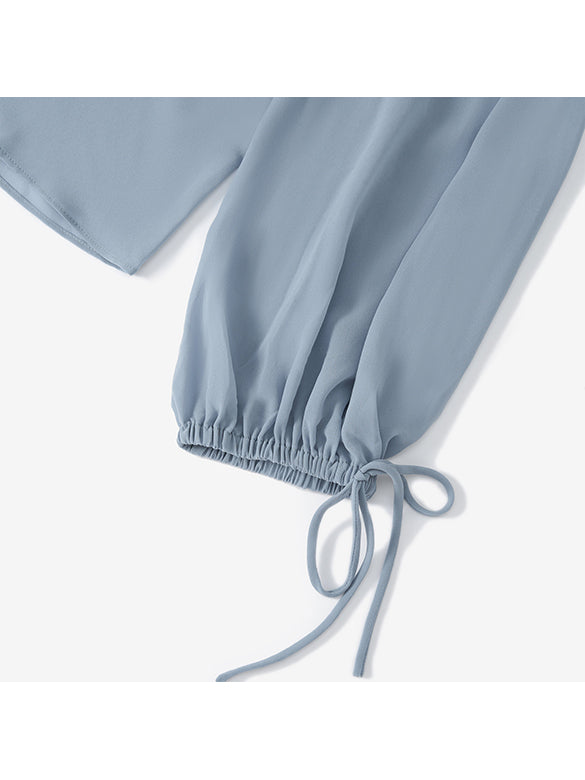 Frill Chiffon Blouse