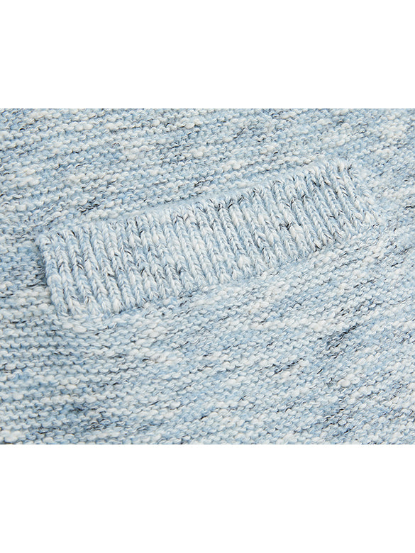 Embroidery Character Design Knit Cardigan