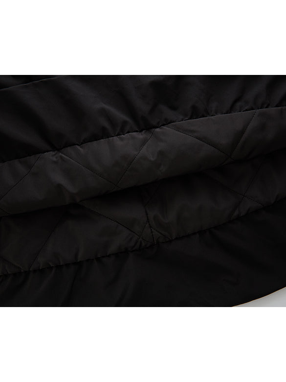 Padded Taffeta Skirt