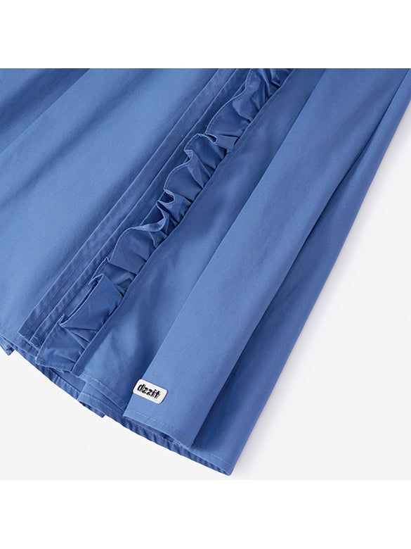 Frill Taffeta Skirt