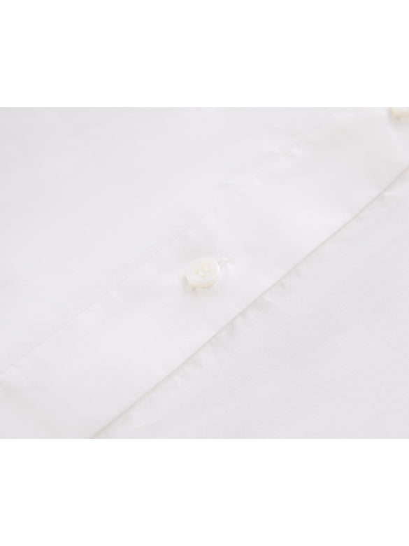 Lace Combination Sleeves Shirt