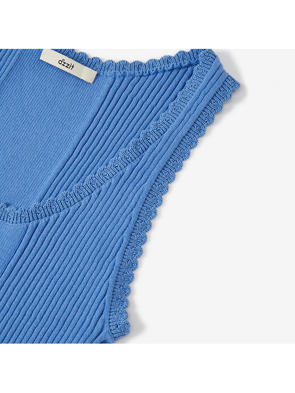 Color Knit Tank Top