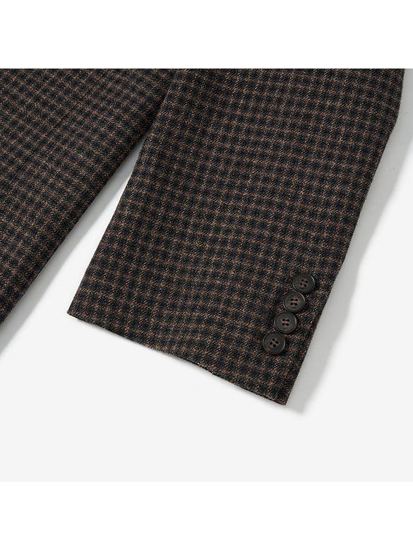 Plaid Tweed Jacket