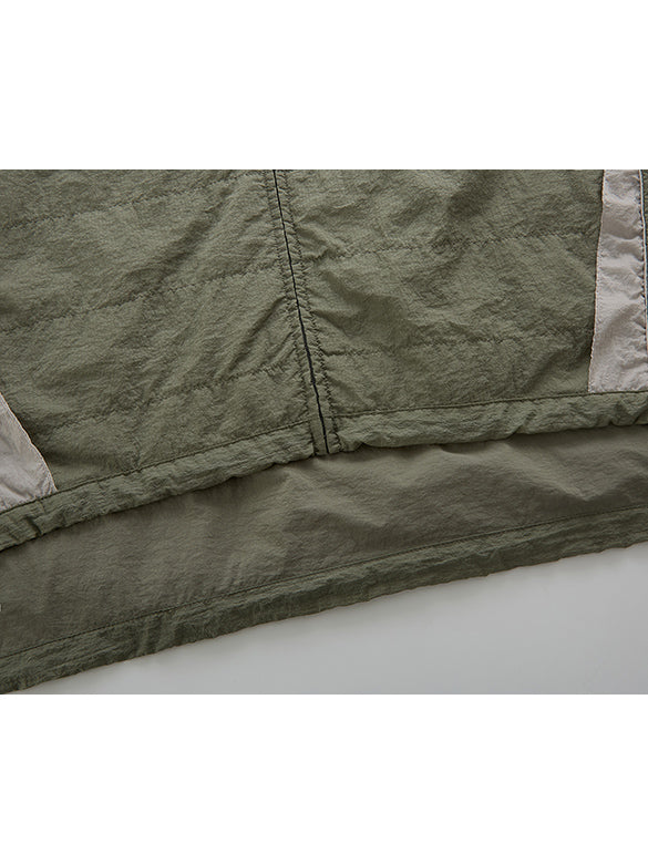 Nylon Design hoodie Blouson