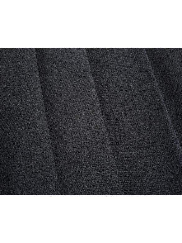 Layered Belted Pleats Skirt