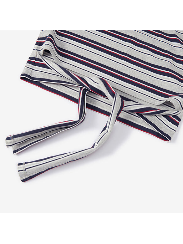 Sleeveless Polo Top