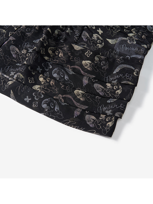 Printed Chiffon Blouse