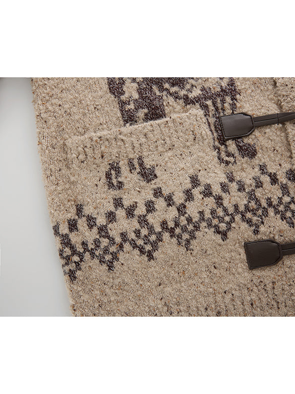 Pattern Knit Outer