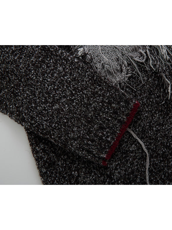 Animal Embroidery Knit