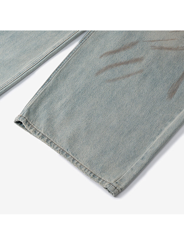 Dirty Denim Pants