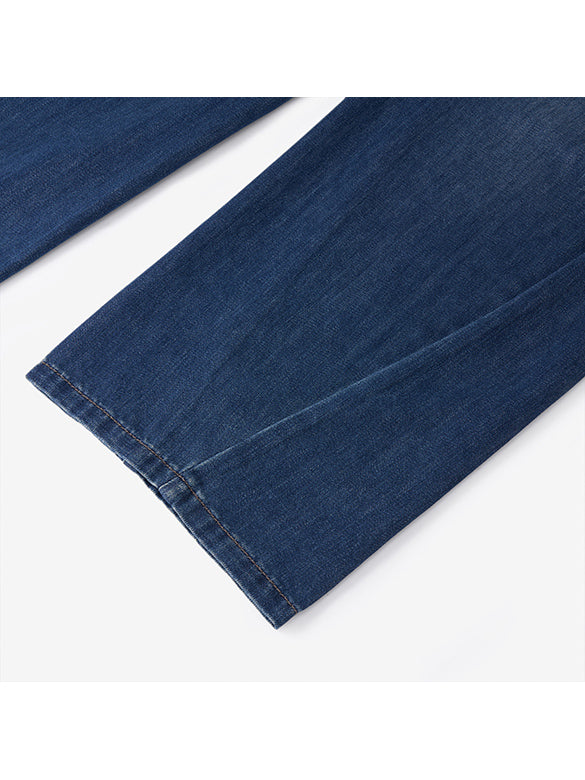 Waist Code Denim Pants