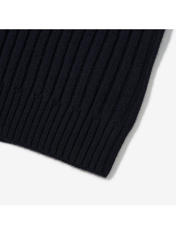 Piping Zipper Knit