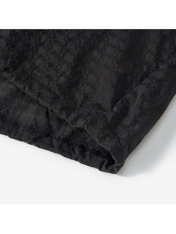 Monogram Pattern Zipper Blouson