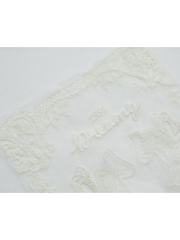 Unicorn Embroidery & Sequins T-shirt