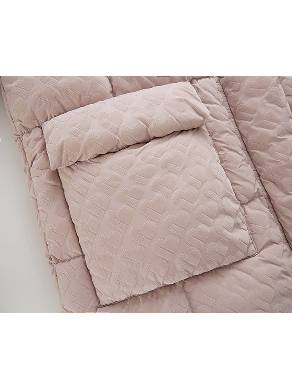 Monogram Pattern Down Coat