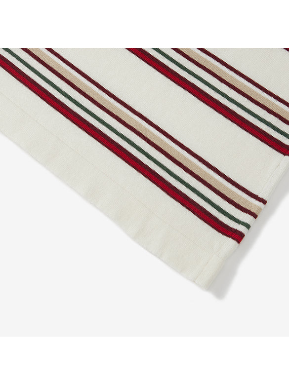 Retro Color Stripe Ensembles Knit