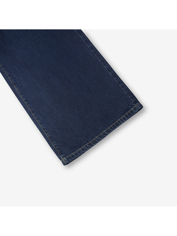 Belted Denin Pants