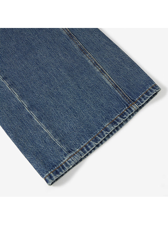 Switching Design Denim Pants