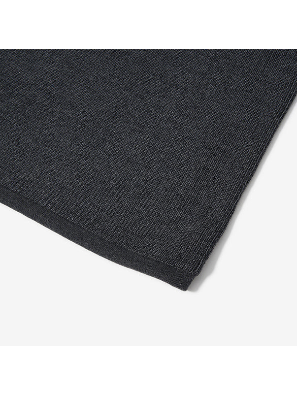 Bi-color Line Hoodie Knit