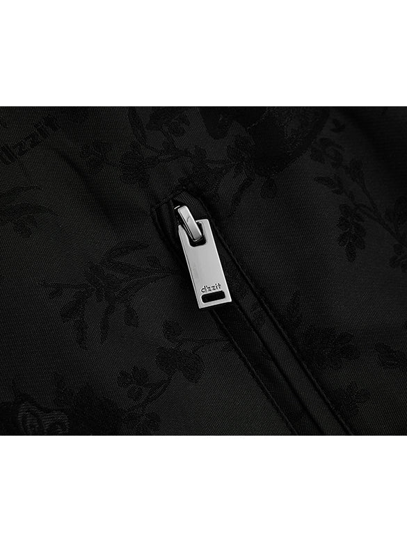 Unicorn Jacquard Sporty Zipper Blouson