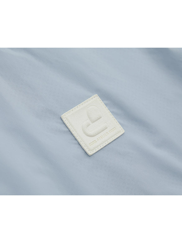 Sporty Hoodie Zipper Blouson