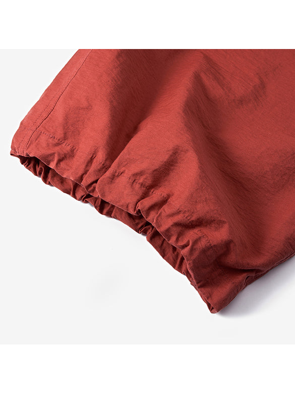 Red Nylon Work Pants