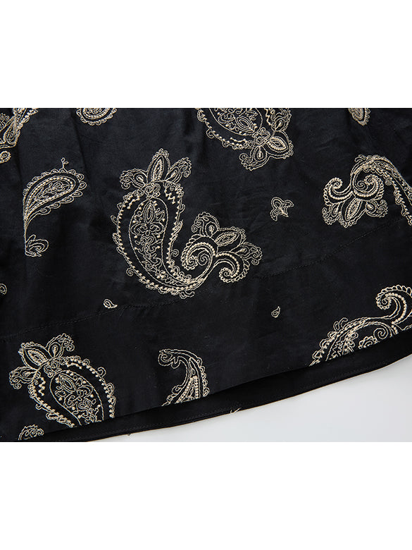 Paisley Pattern Dress