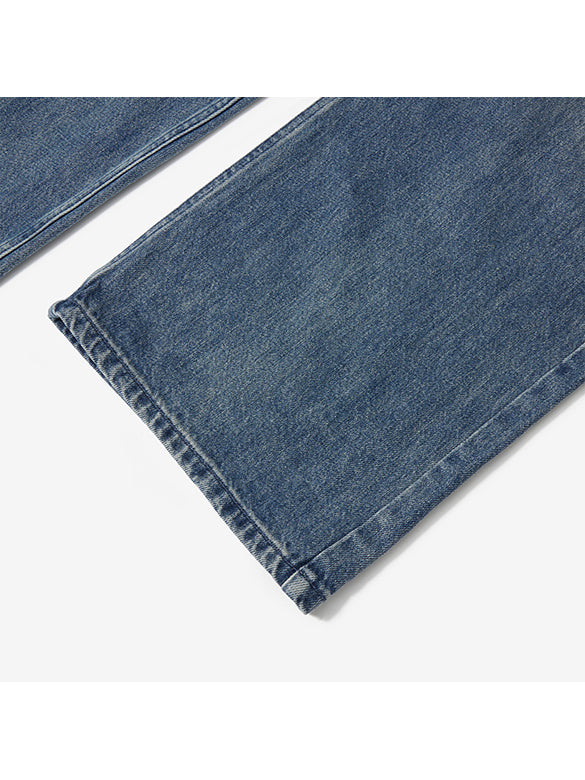 Design Cargo Denim Pants
