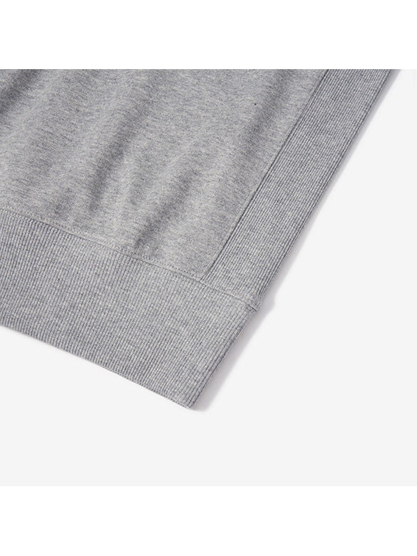 Cat Printed One-shoulder Sweatshirt