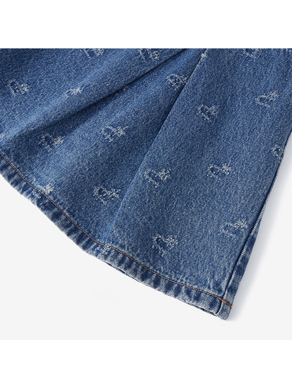 Monogram Denim Dress