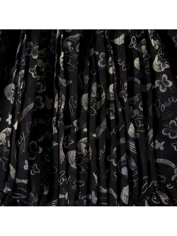 Printed Chiffon Skirt