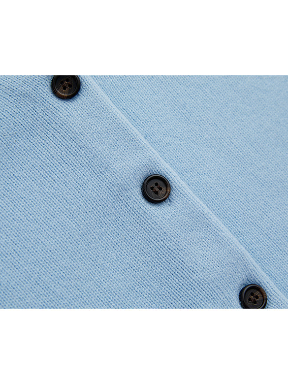 Cat Embroidery Knit Cardigan