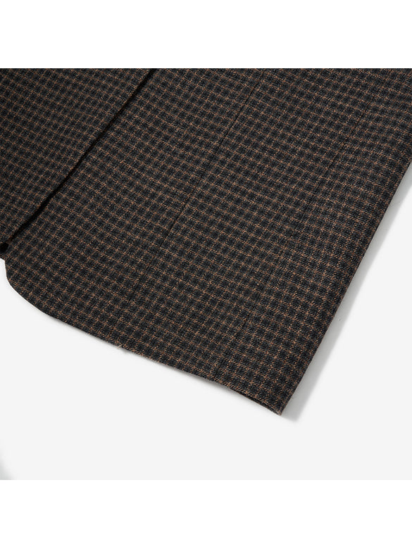 Plaid Tweed Jacket