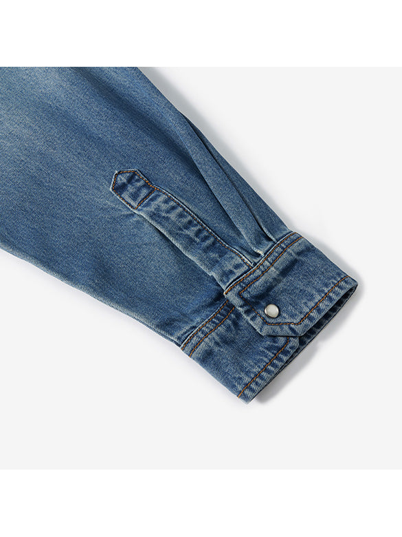 Seal Style Denim Shirt