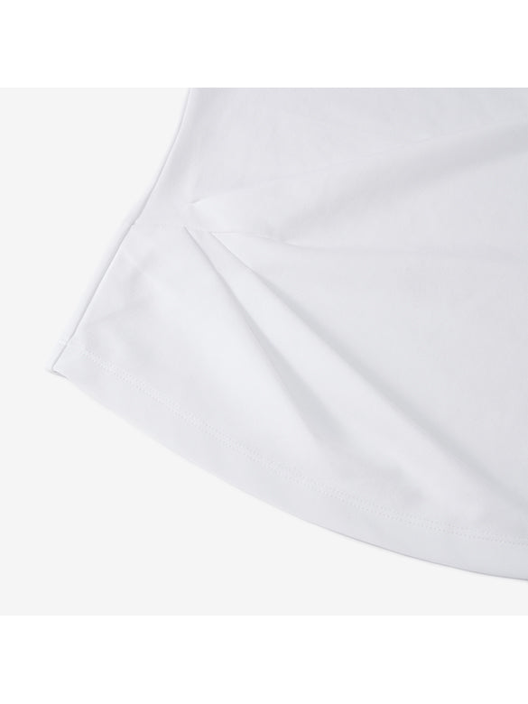 One-shoulder Design T-shirt